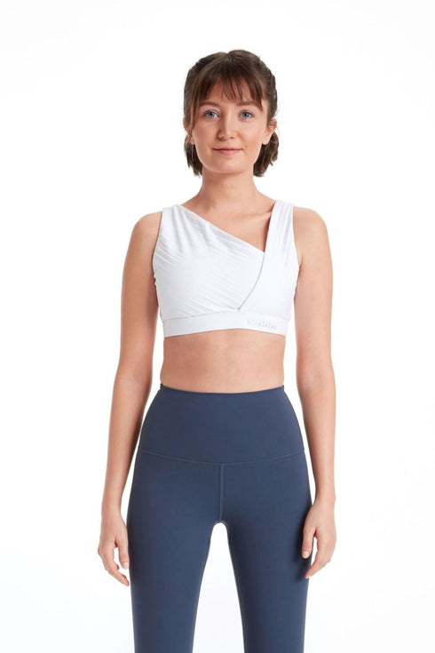 DIAMOND BRA BEYAZ SPORCU VE YOGA SÜTYENİ - Spor ve Yoga